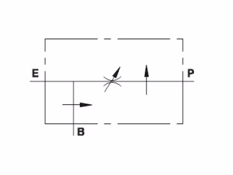 MARCHESINI Régulateur de débit 3 voie 3/8'' BSP (60 L/mn Débit) Flux excédentaire vers le deuxième circuit