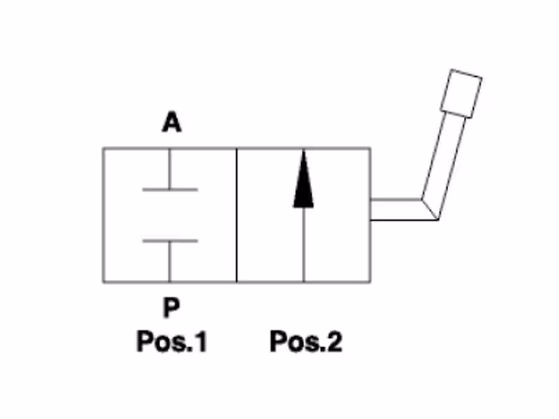 MARCHESINI Vanne à boisseau sphérique 2 voies 1/2'' BSP (60 L/mn Débit) - ref RSAP2V03