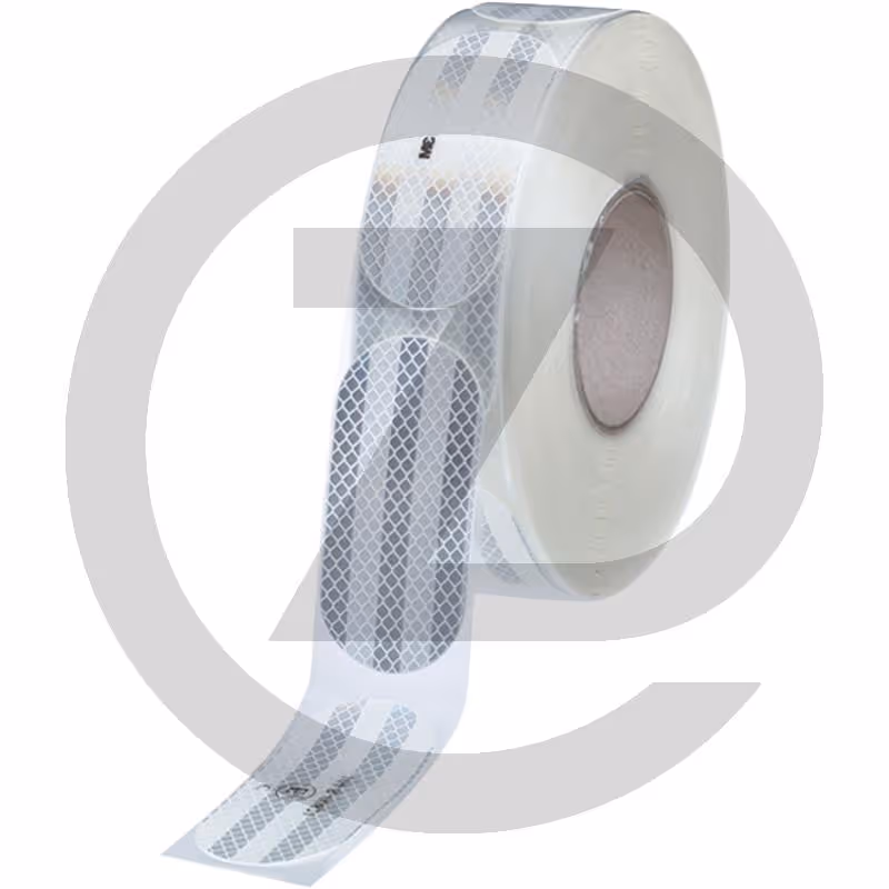 Marquage des contours 3M - pour camions-citernes, rouleau 50 m, blanc
