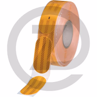 Marquage des contours 3M - pour camions-citernes, rouleau 50 m, jaune