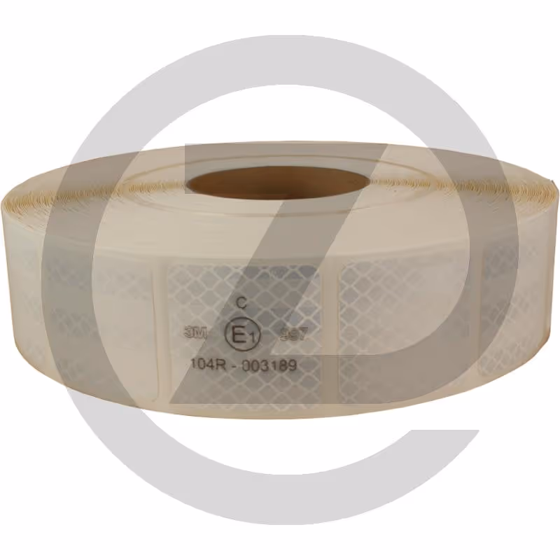 Marquage des contours 3M - pour ossature de bâche, rouleau de 50 m, rouge