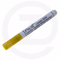 Marqueur a peinture laquee jaune (10 pcs)