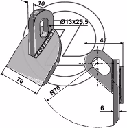 Marteau broyeur Müthing MU4 Lang Adaptable