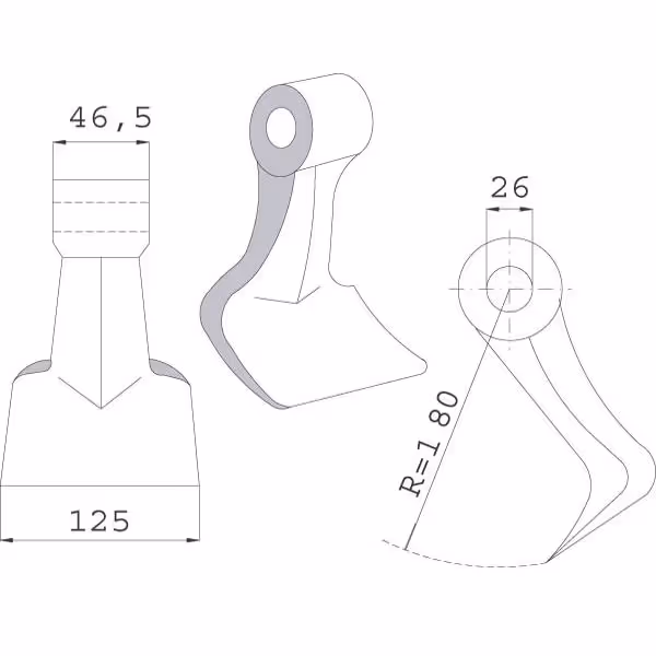 Marteau broyeur Desvoys T30004027R Origine
