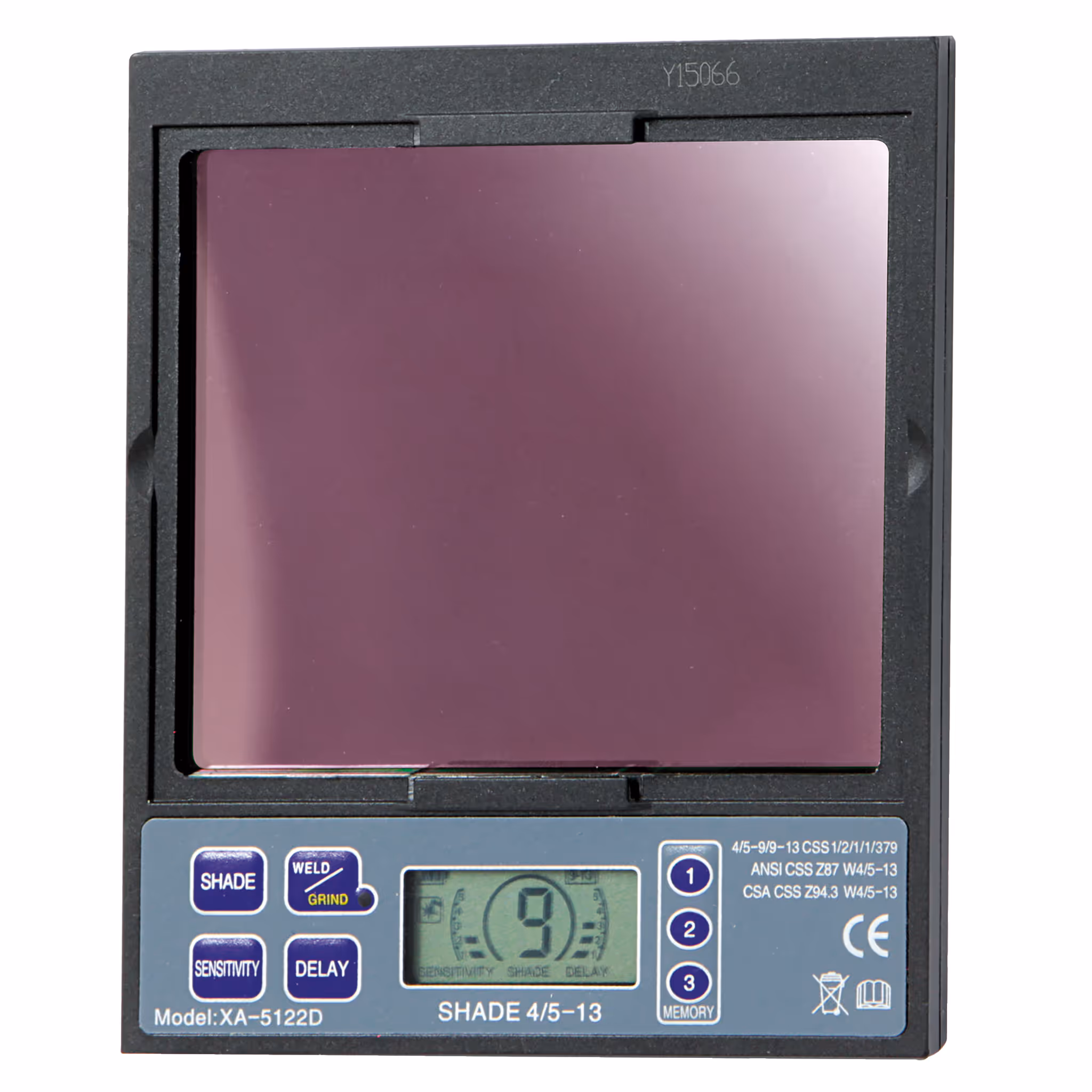 Masque LCD respiratoire air vrai couleur XXL