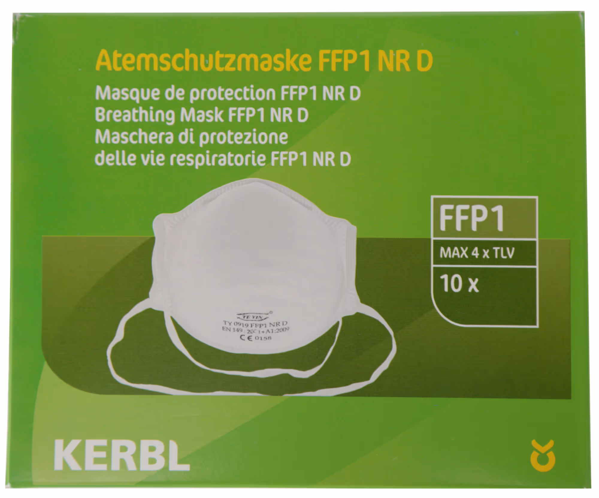Masque pour poussière fine FFP1 NR D