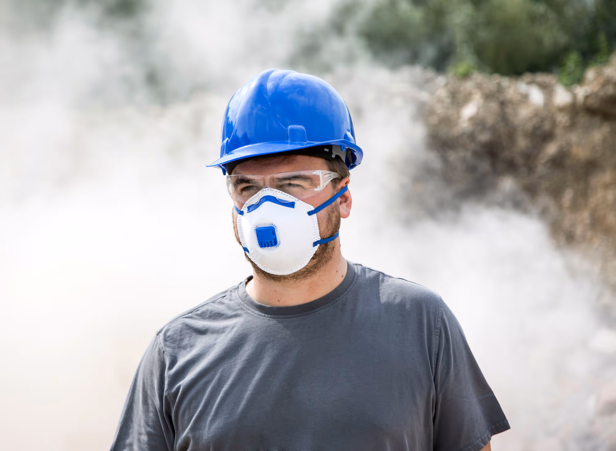 Masque pour poussière fine FFP1 NR D avec soupape