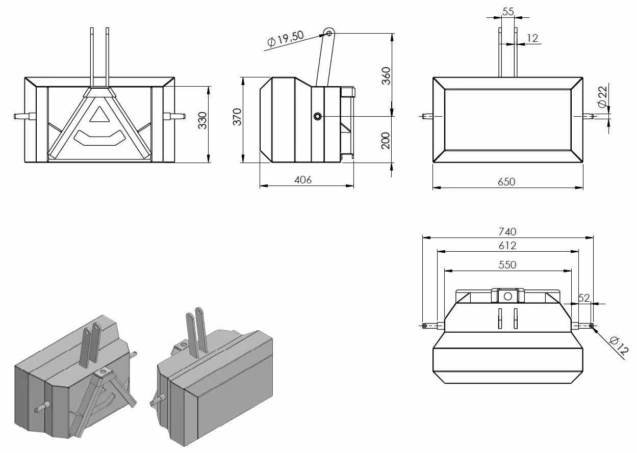 Masse béton SONAROL 200 kg