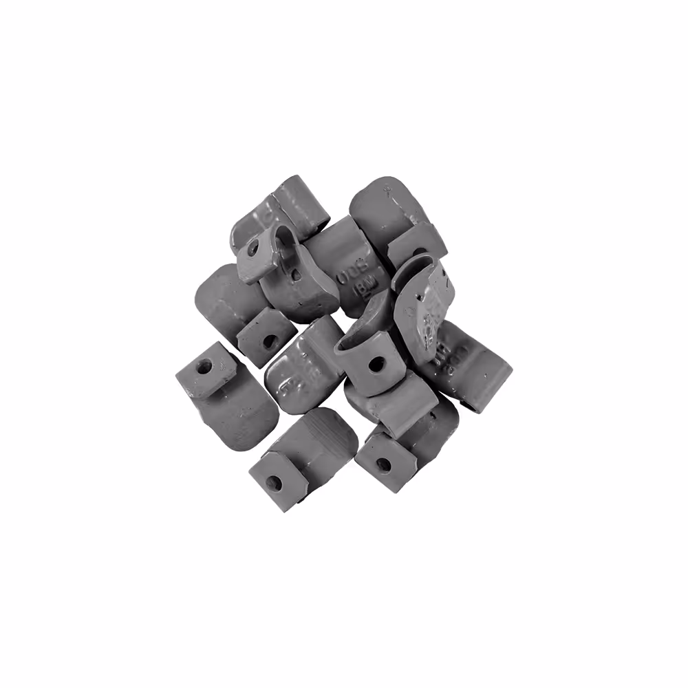 Masse d'equilibrage en zinc 05g jante fr.
