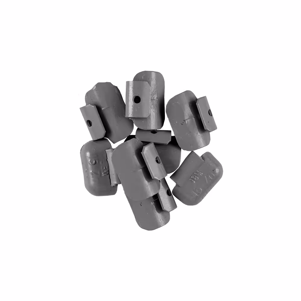 Masse d'equilibrage en zinc 15g jante fr.
