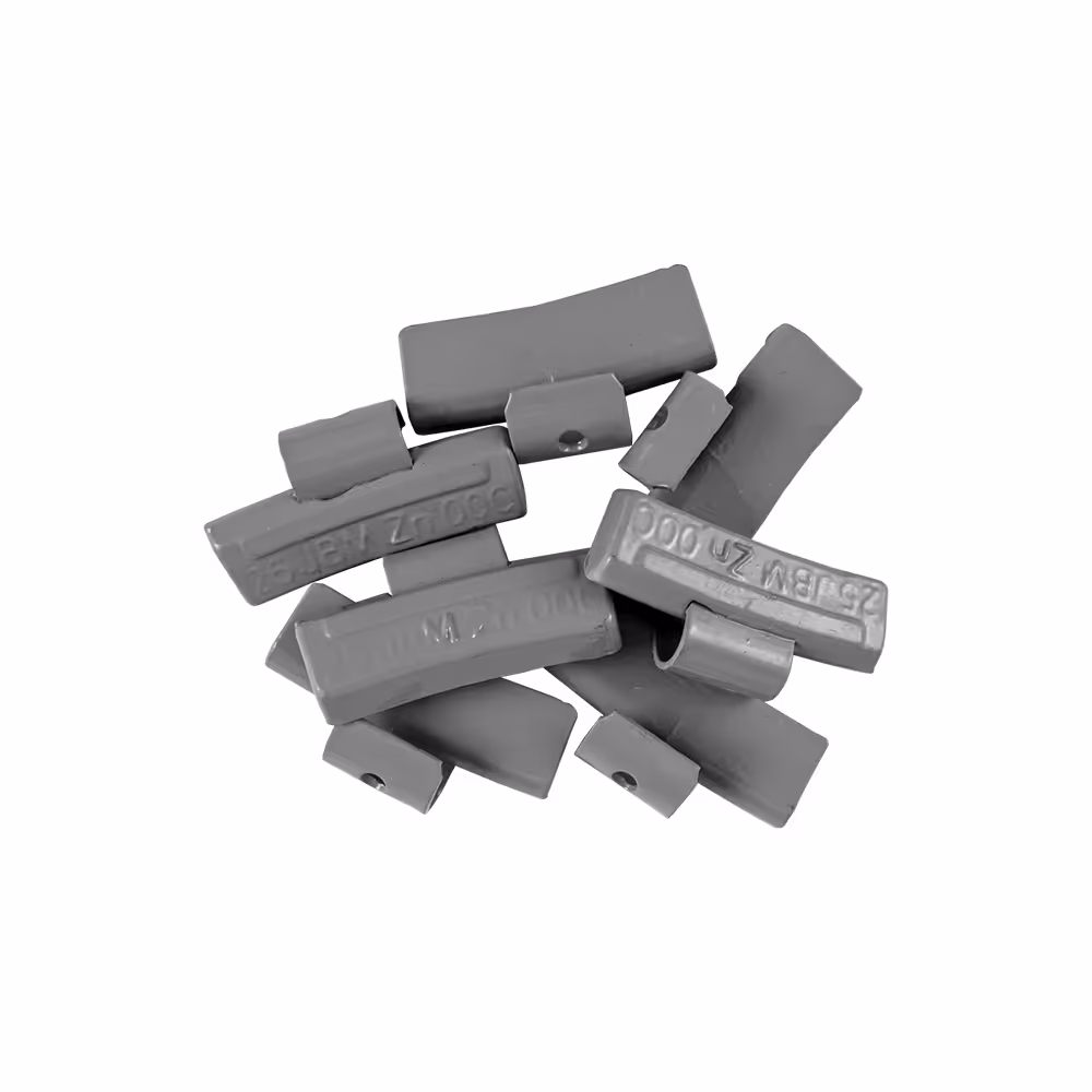 Masse d'equilibrage en zinc 25g jante alliage