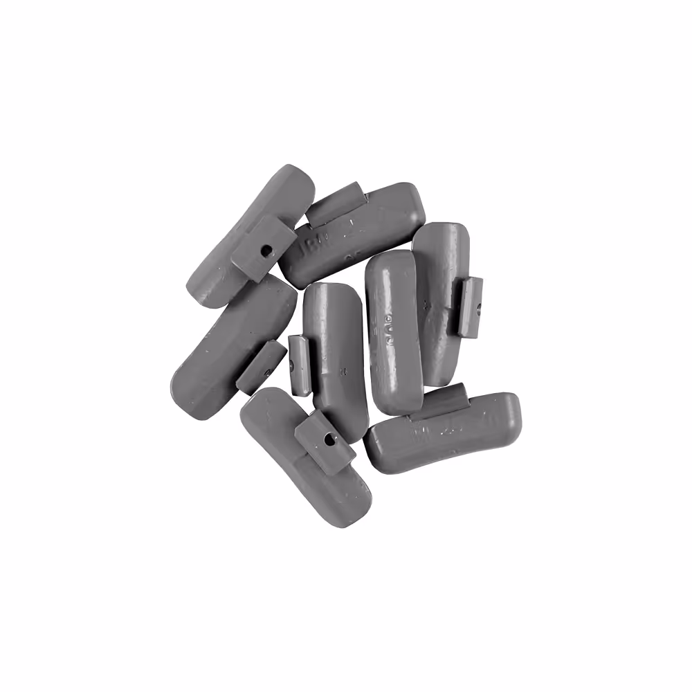 Masse d'equilibrage en zinc 25g jante fr.