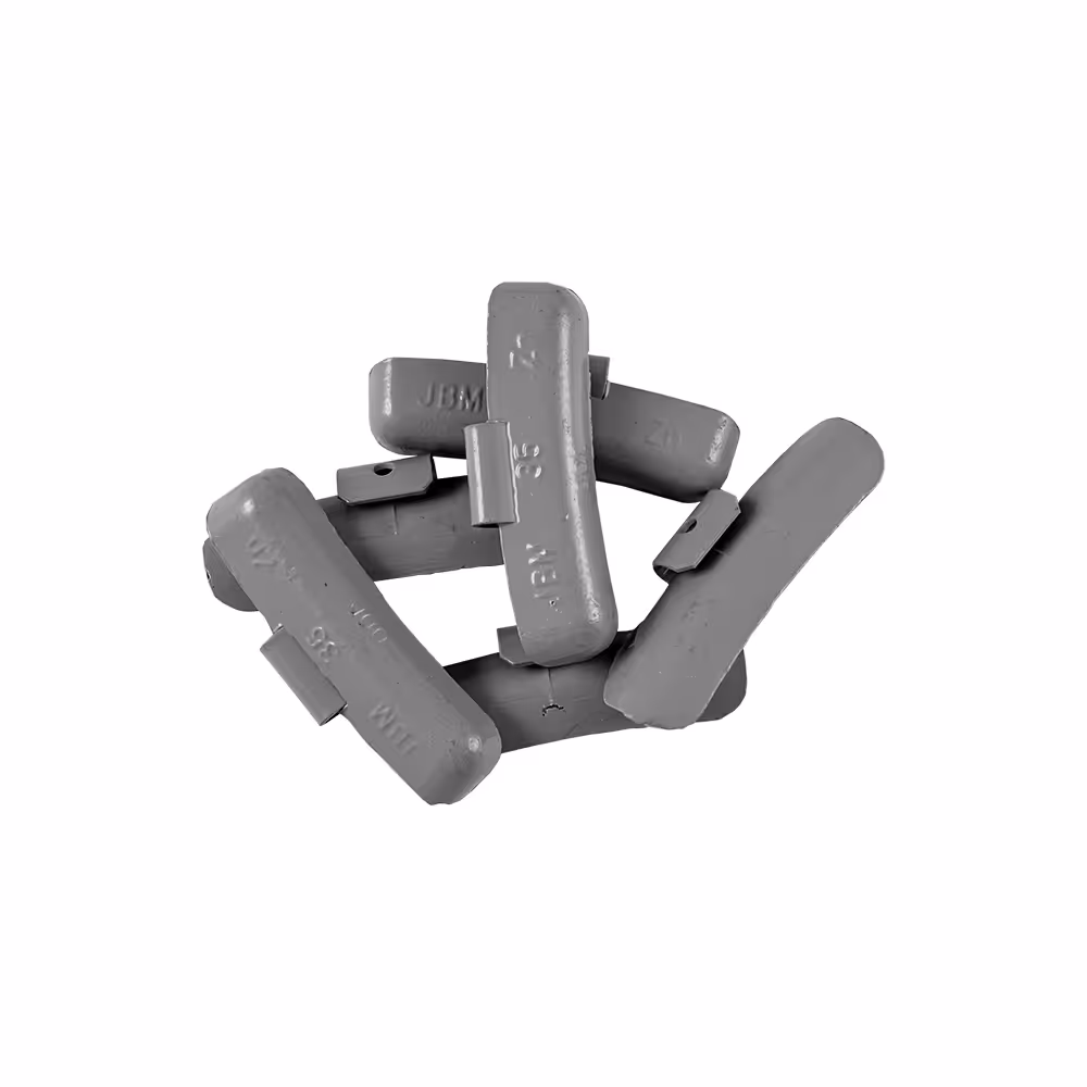 Masse d'equilibrage en zinc 35g jante fra.