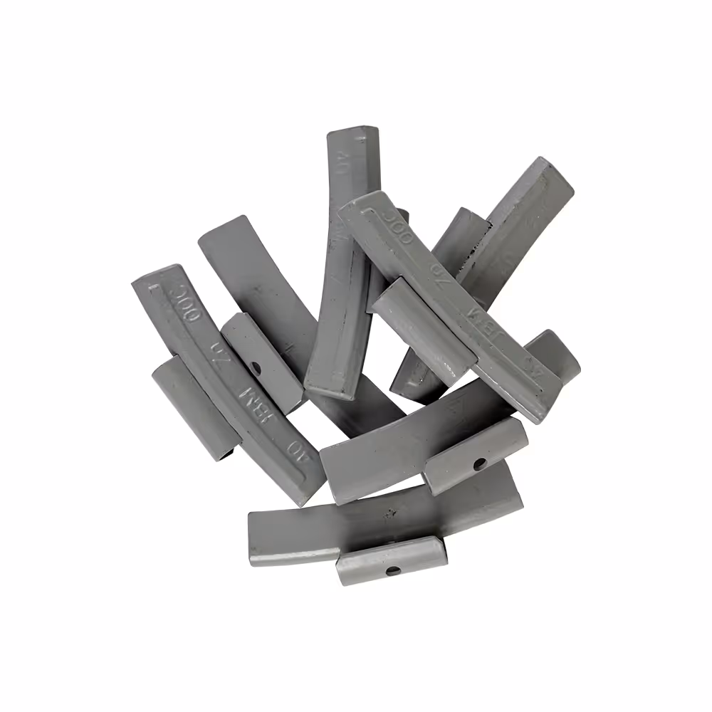Masse d'equilibrage en zinc 40g jante alliage