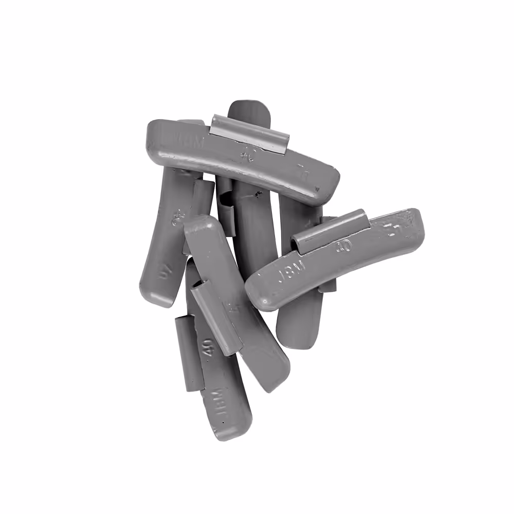 Masse d'equilibrage en zinc 40g jante fra.