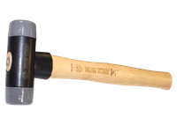 Massette à embouts interchangeables manche Hickory - Tête Acier 50mm