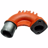 Massey Ferguson | Coude d'échappement 824245M1 adaptable