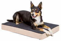 Matelas Memory-Foam beige/anthracite, 100X60cm