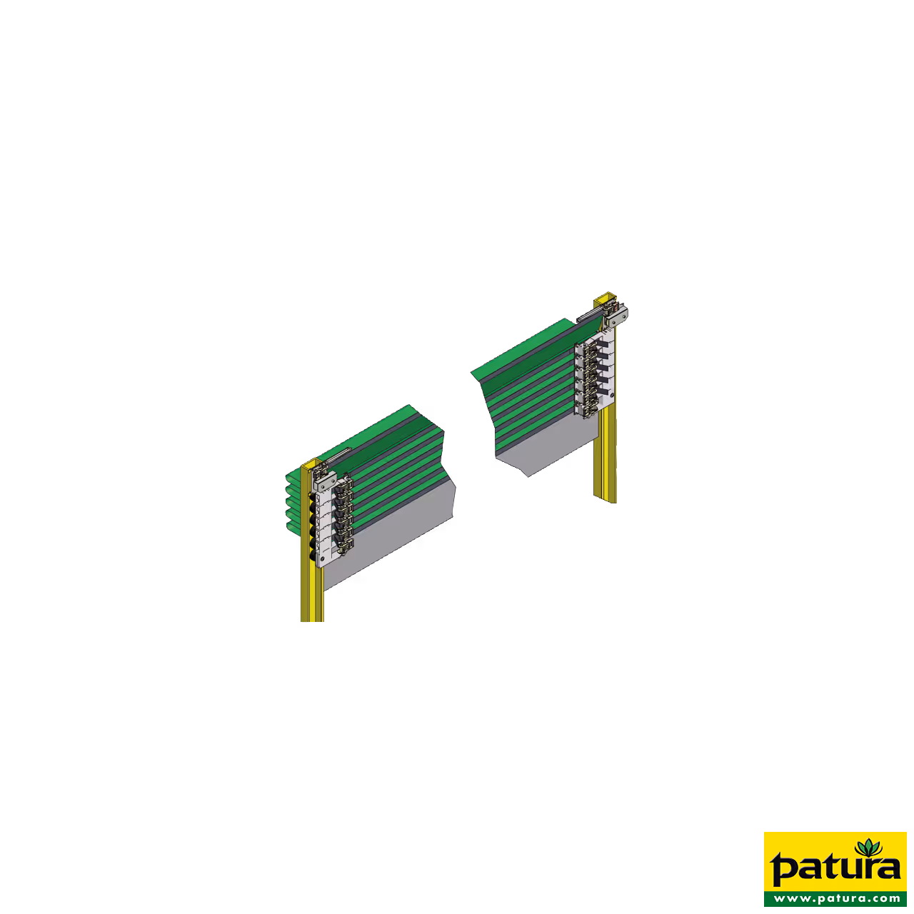 Maxidoor hauteur 7,10 m, largeur 20,00 m