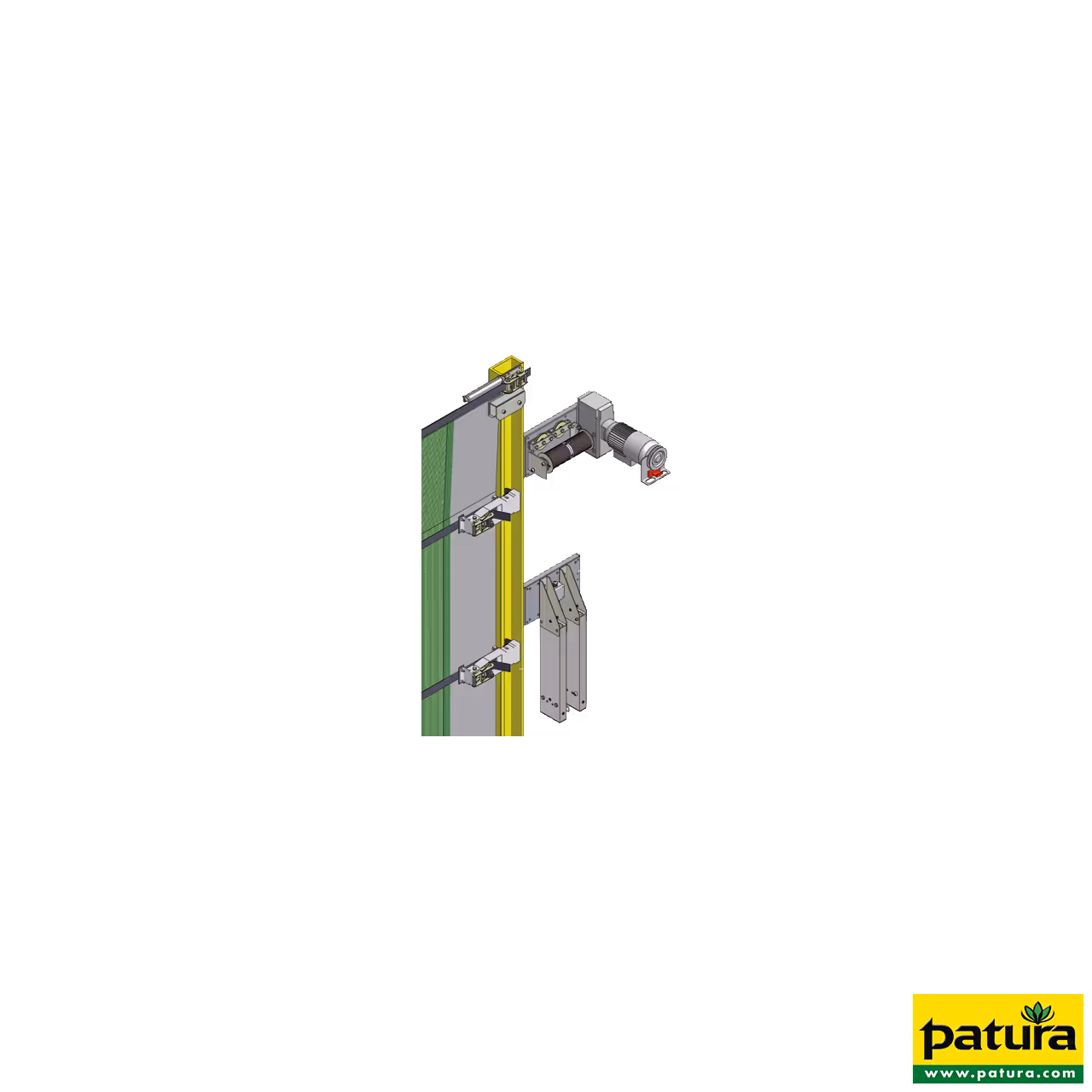 Maxidoor hauteur 8,10 m, largeur 20,00 m