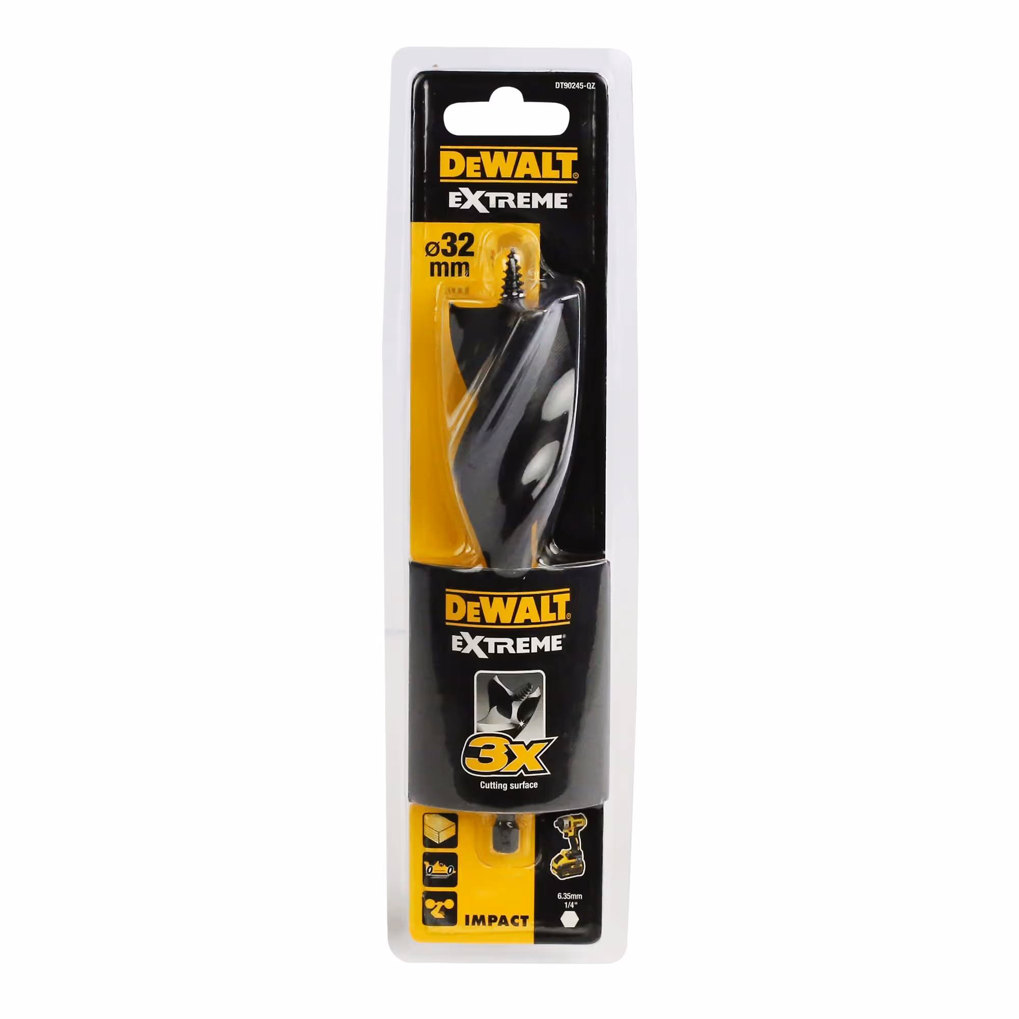 Mèche à bois 3 pointes Extreme 32 x 152 mm