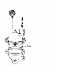 Membrane de cloche à air tecnoma 31085