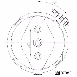 Membrane de cylindre avec matériel de construction