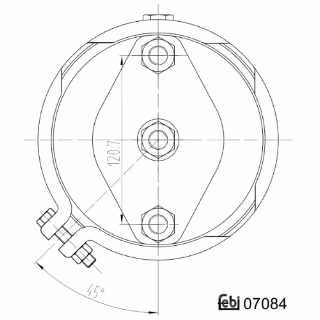 Membrane de cylindre avec matériel de construction