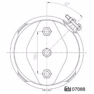 Membrane de cylindre avec matériel de construction