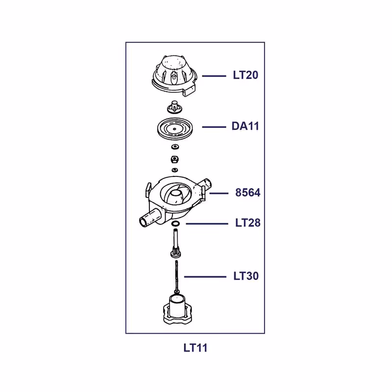 Membrane pour vanne Fullwood Joz 032337
