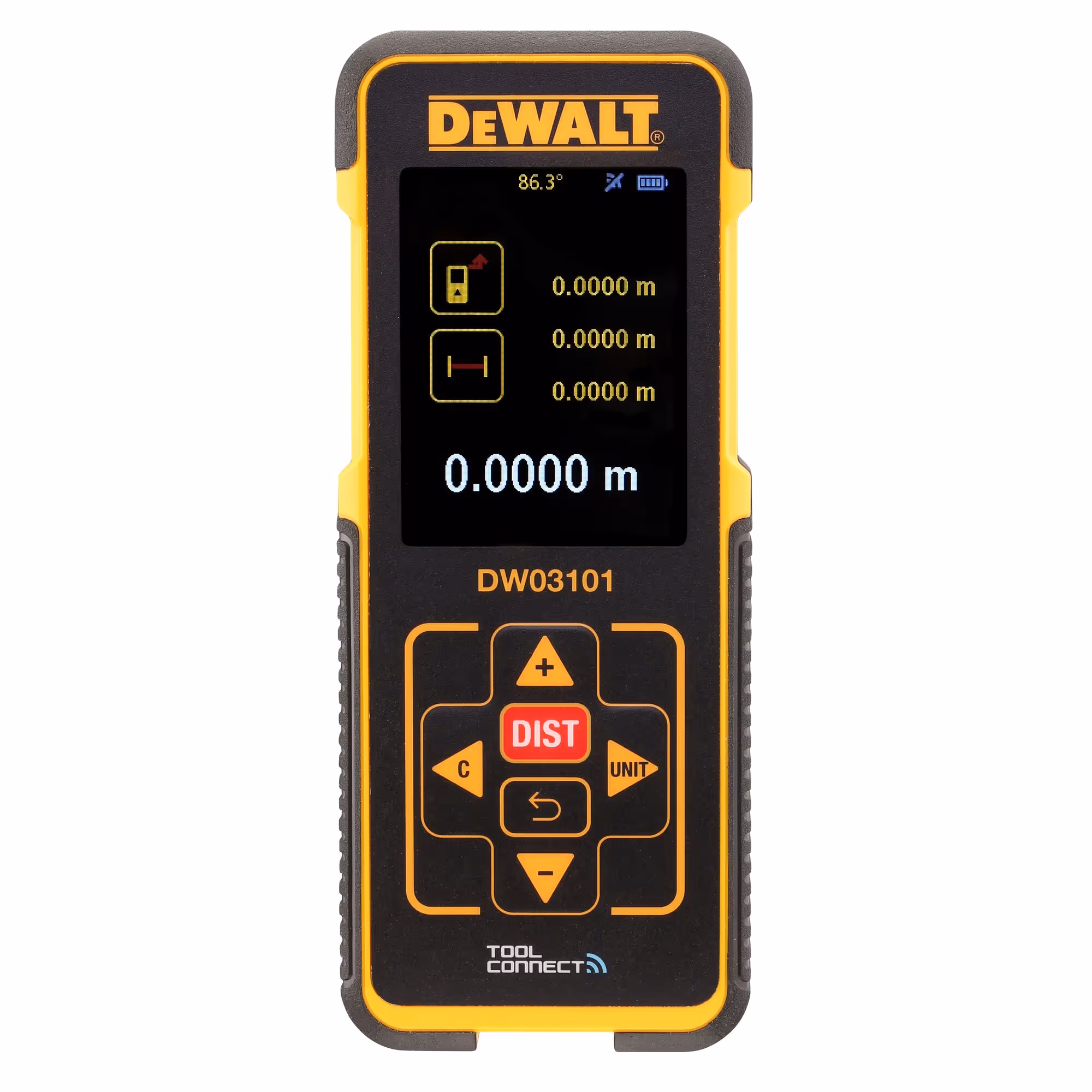 Mesure laser 100 m Bluetooth - étui, 3 piles AAA