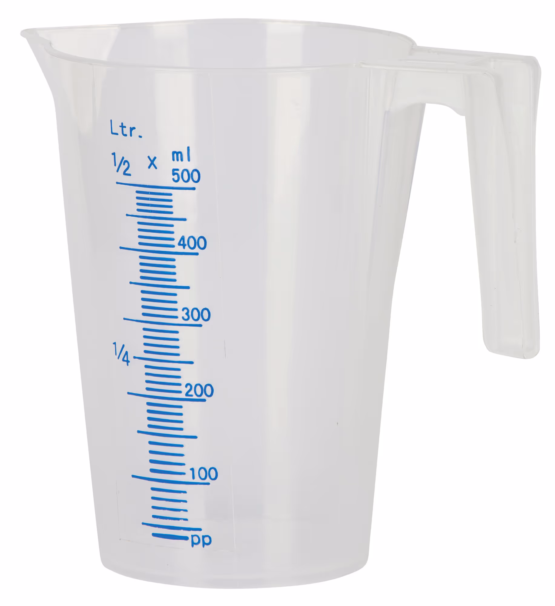 Mesureur 0,5 l plastique gradué
