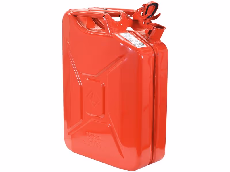 métallique Bidon - Rouge 20 litre (Essence)