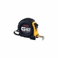 Metre a ruban g lock 5 m x 19 mm boitier antichoc jaune tajima
