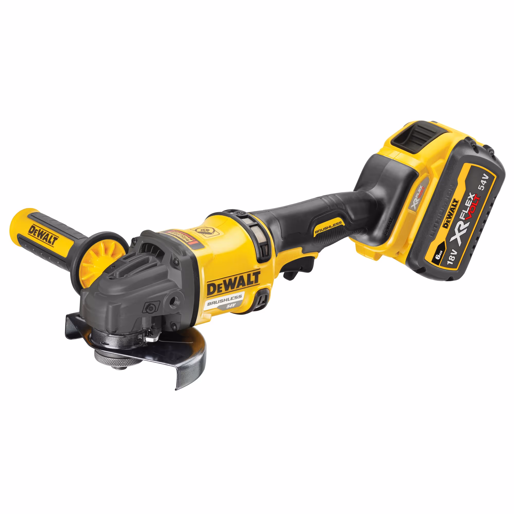 Meuleuse 125 mm XR FLEXVOLT 54V 2Ah Li-Ion Brushless avec batteries