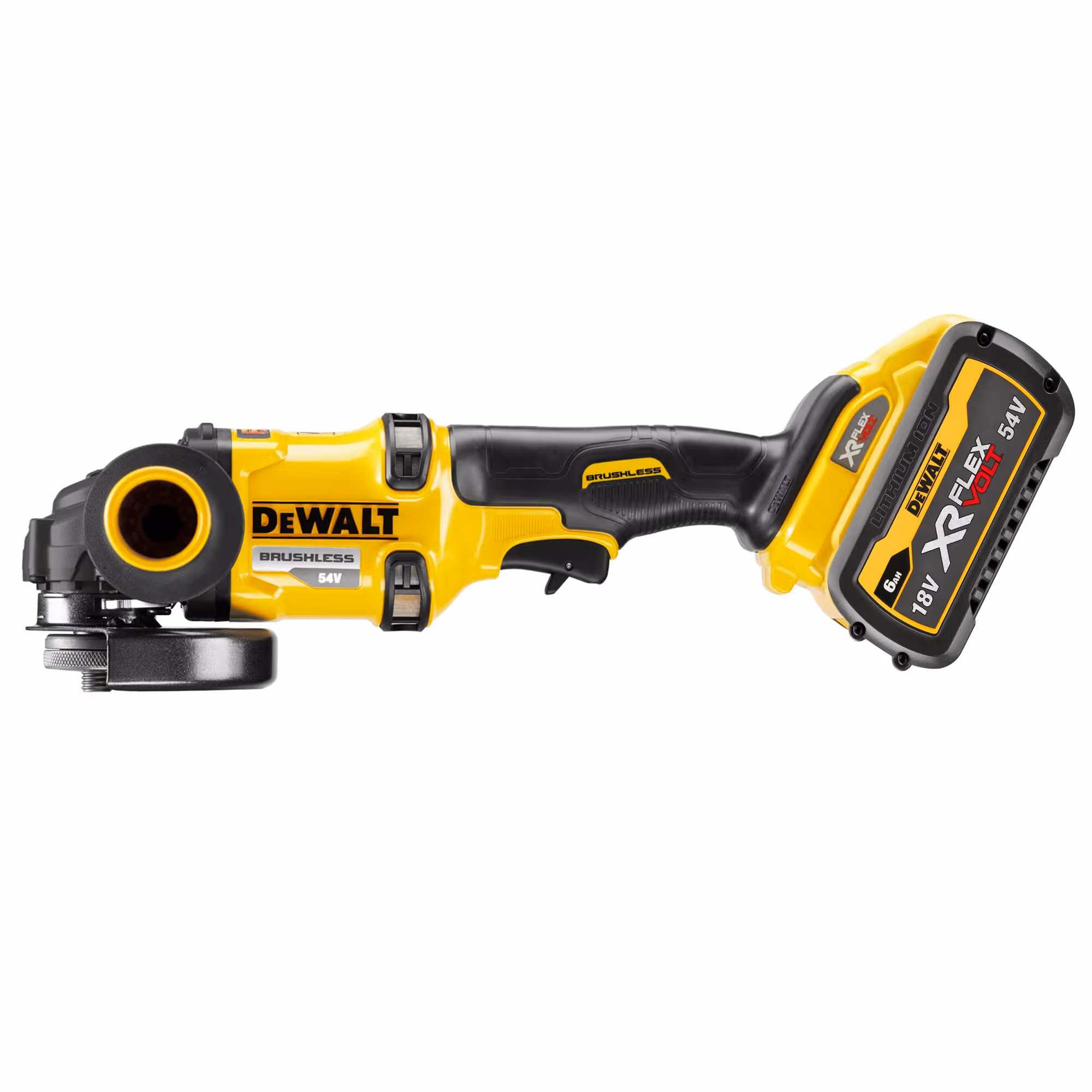 Meuleuse 125 mm XR FLEXVOLT 54V 2Ah Li-Ion Brushless avec batteries