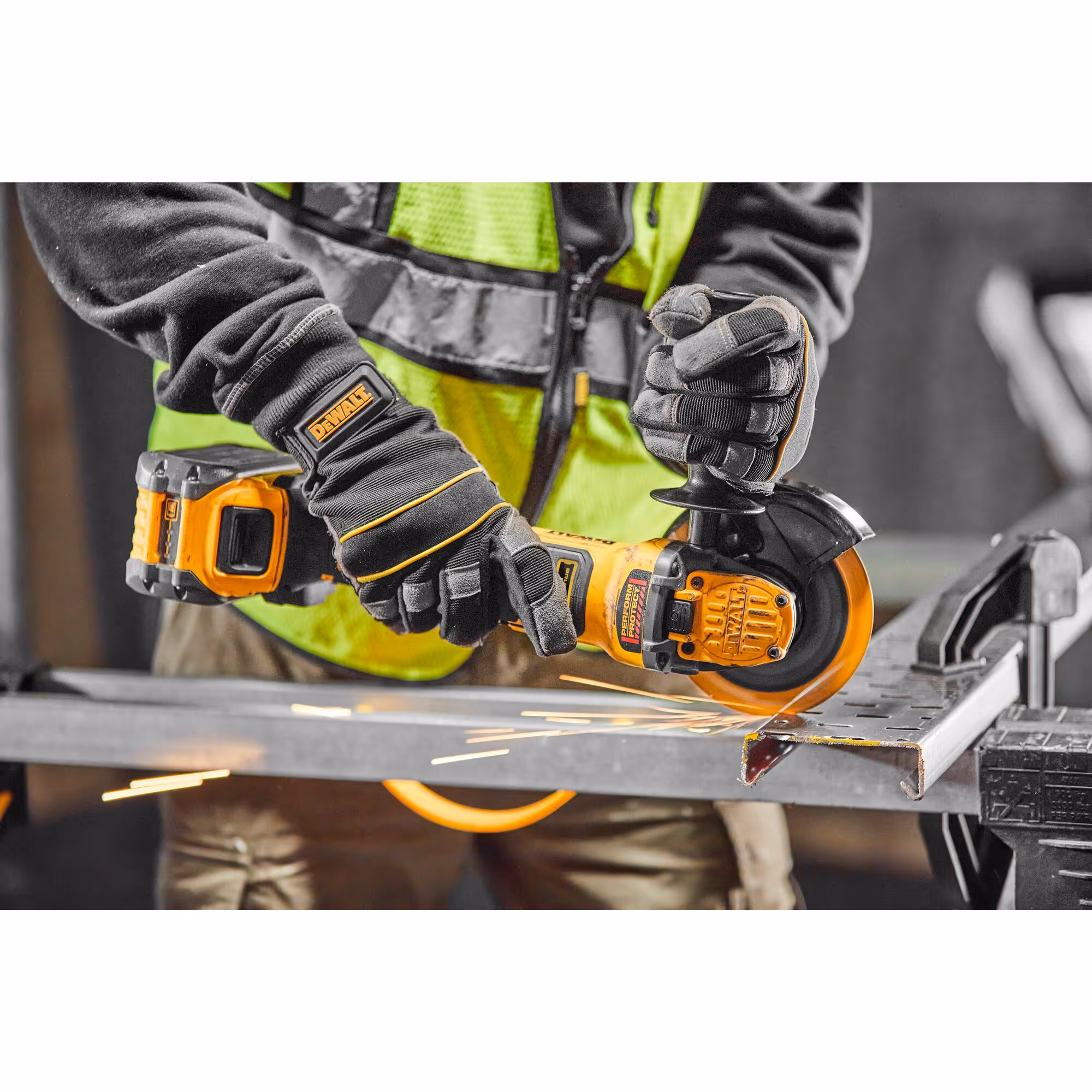 Meuleuse 125 mm XR 18V ADVANTAGE Brushless Sans batterie ni chargeur