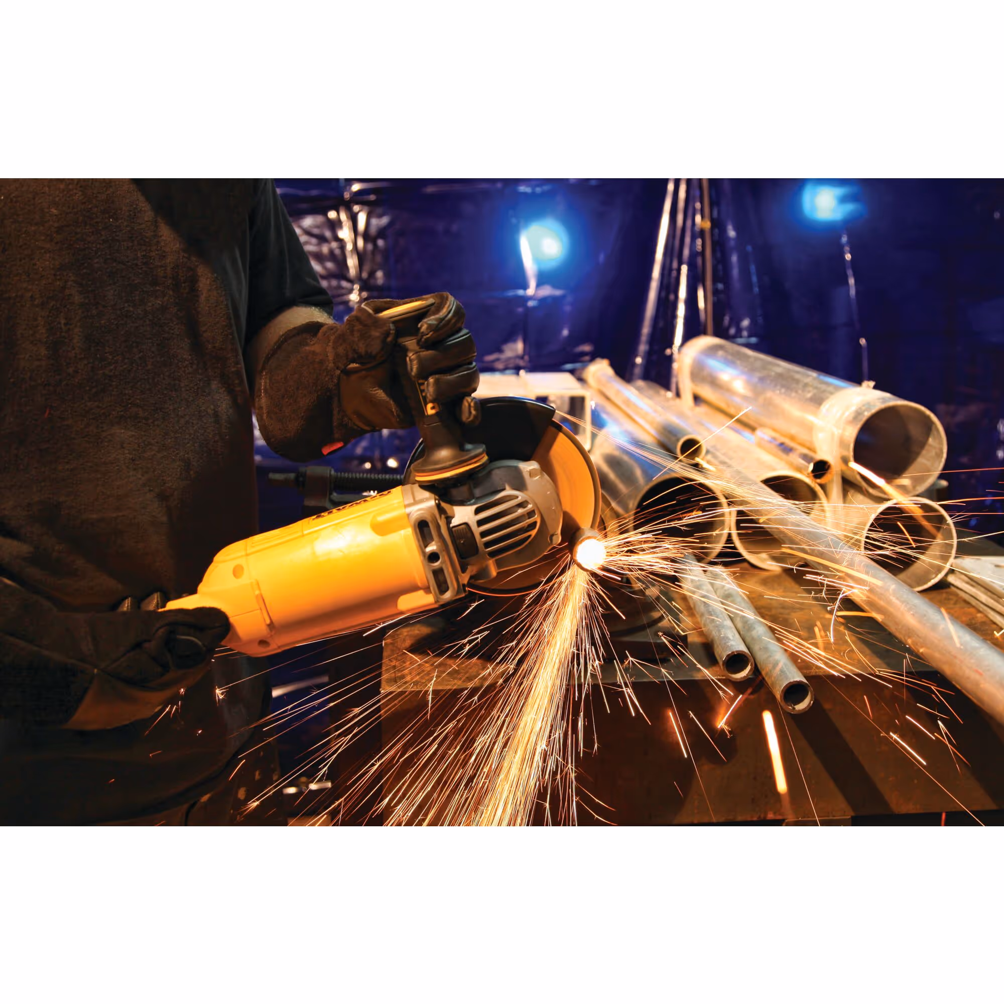 Meuleuse 230 mm 2600W - interrupteur à gâchette