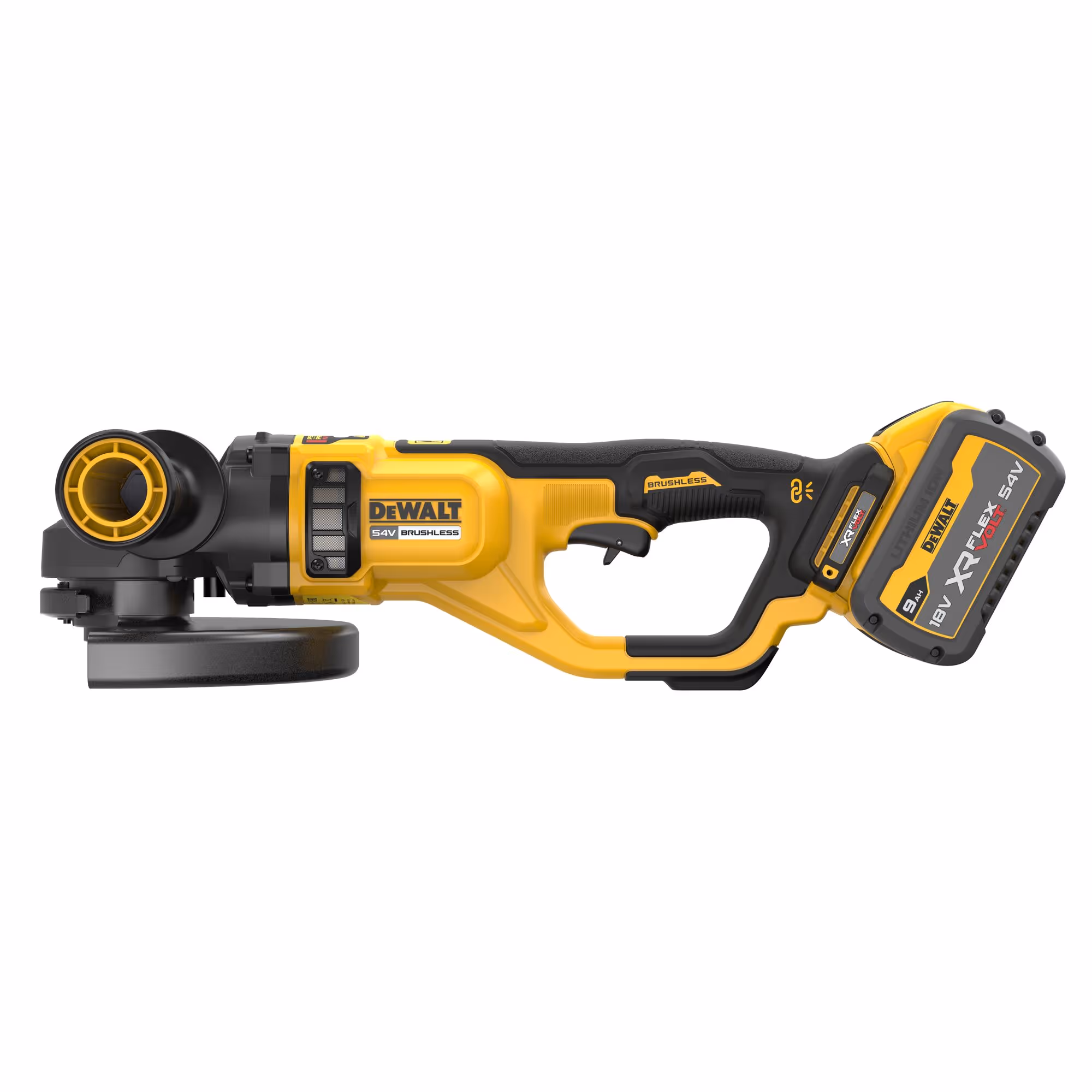 Meuleuse d'angle 230 mm XR FLEXVOLT 54V 3Ah Li-Ion Brushless avec batteries