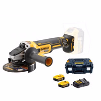 Meuleuse d'angle 125 mm Dewalt avec 2 batterie 18V 5.0 Ah + coffret