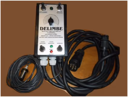 Microgranulateur Delimbe T14 25L avec boiter de commande DPA à capteur