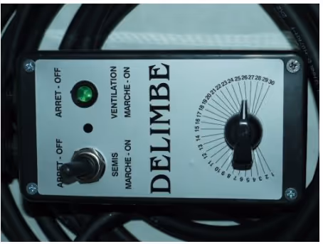 Microgranulateur Delimbe T14 25L avec boitier de commande standard