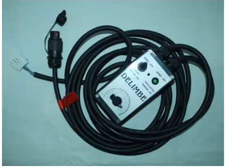 Microgranulateur Delimbe T14 70L 3 sorties avec boitier de commande standard