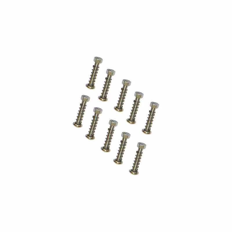 Milk Bar® Kit visserie+ressorts+écrous freins inox (x10)
