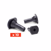 Milk Bar® Tétine noire agneau/chevreau (Boîte de 10)