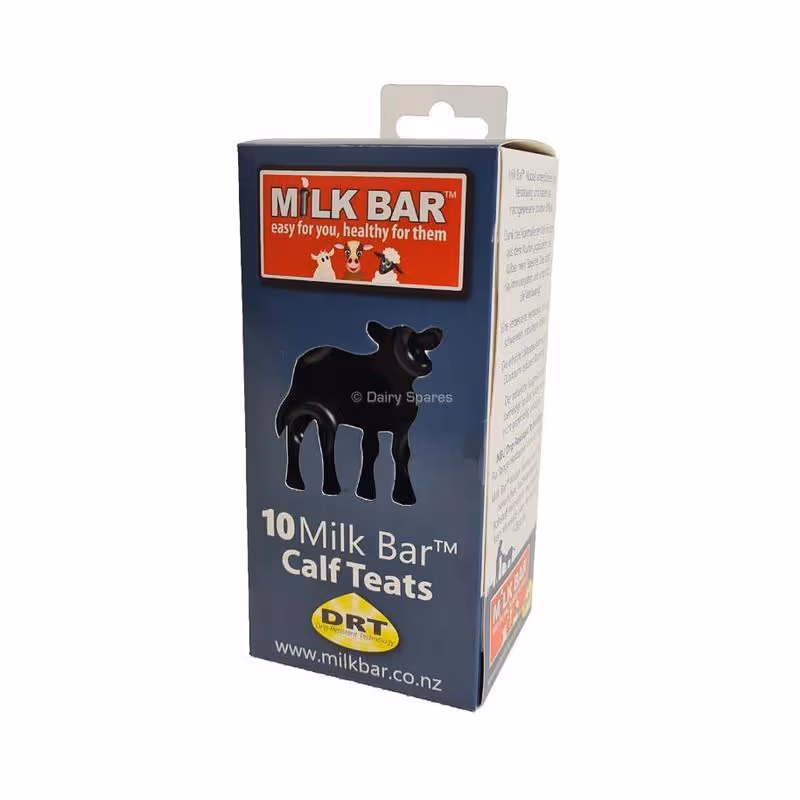 Milk Bar® Tétine noire veau (Boîte de 10)