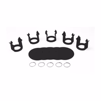 Milk Bar® Vitality Jeu de 5 clips et 5 badges noir