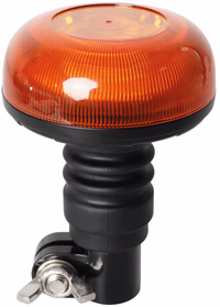 MINI GYROPHARE LED FLASH 12/24V FLEXIBLE - 18 LED