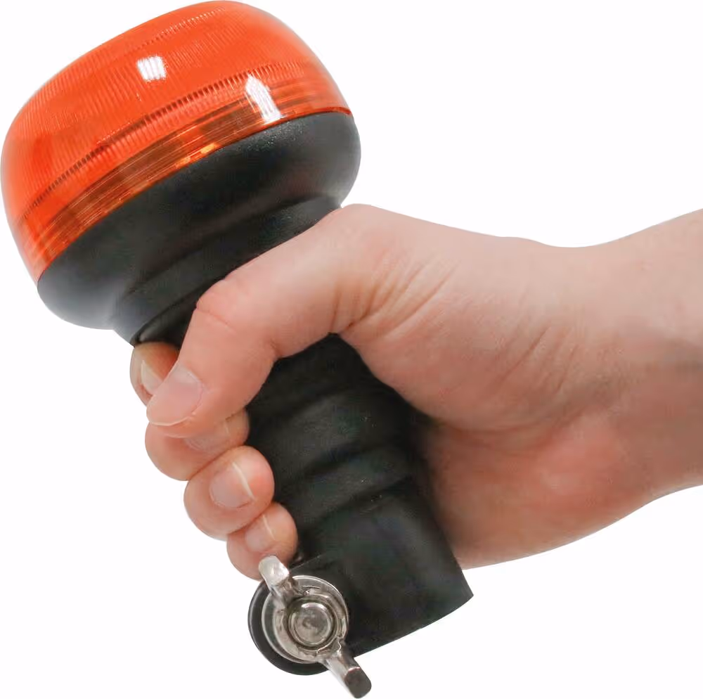MINI GYROPHARE LED FLASH 12/24V FLEXIBLE - 24 LED