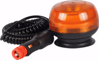 MINI GYROPHARE LED FLASH 12/24V MAGNETIQUE - 24 LED